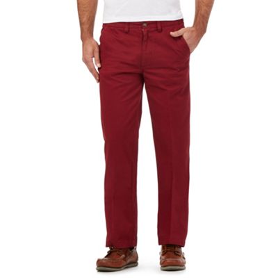 Maine New England Red tailored fit chinos